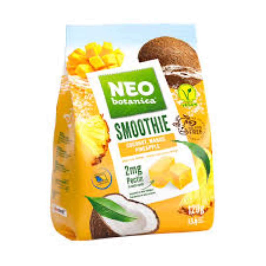 NEO SMOOTHIE SOFT CANDY COCONUT,MANGO,P/APPLE 120G